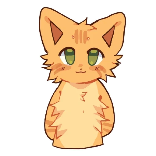 warrior cat, martiens, chat guerrier martien, chibi mars warrior cat, tempête de sable de mars