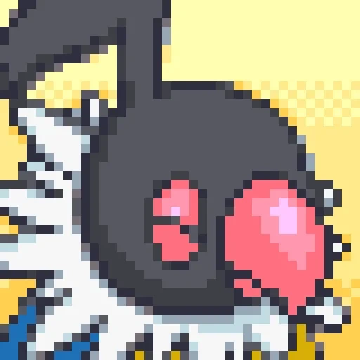 pokemon, pokemon 441, 442 pokemon, salle de chat pokemon, chibi pixel pokemon