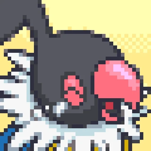 pokemon, salle de chat pokemon, pokemon pixel art, pixel pokemon aaron, litten pokemon pixel art