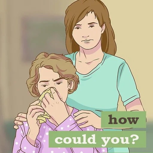 how to, with mom, female, children, people