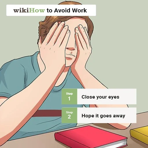 how to, wikihow, человек, английский текст, с закрытыми глазами