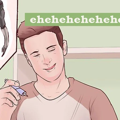 young man, male, wikihow, people, illustration