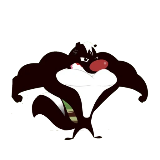 cat, skunk pepe le pew, tasmanian devil cartoon, tasmanian devil luni tunz