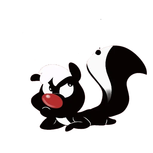 skunk, skunk blessing, skunk fu 2x2, cute skunk pattern, skunk fu cartoon network