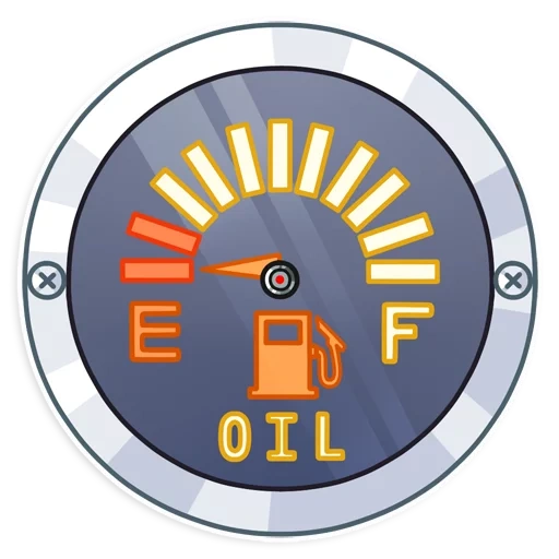 combustível, nível de combustível, indicador de tanque completo, indicador de nível de óleo, sensor de óleo do tacômetro 3 1