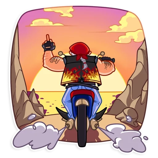 wild bill, wild bill, muzzy i have a bike a motorbike excerpt