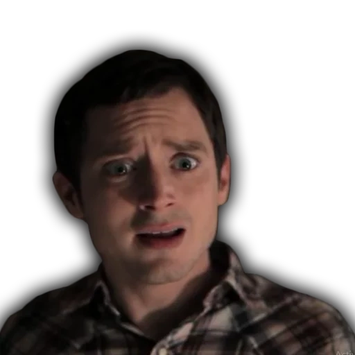 elijah wood, masque kerry, ryan newman wilfred, jack est surnaturel, jack clein est surnaturel