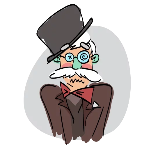 niño, profesor fest, tío stan gravity falls