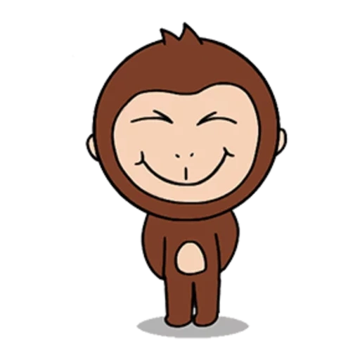 mono, un mono, yoga de mono, el mono es dulce, preciosos monos