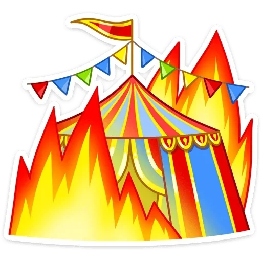 tenda de circo, vetor de circo, padrão de circo, tenda de circo, circo de ilustração