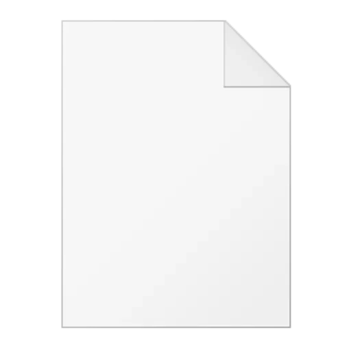файл, белый файл, бумага пдф, пустой лист, иконка файла