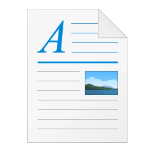 format rtf, icône de fichier, raccourci wordpad, icône wordpad, icône de documents
