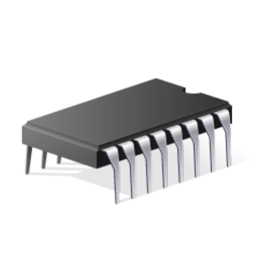 patata fritta, circuito circuito, icona del microcircuito, tda 1904 chip, sj2038 1408 chip