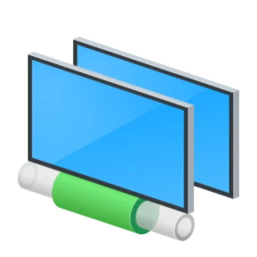 fenêtre d'icône, l'icône du dossier, icône windows 10, icône de fenêtres en plastique, graphiques 3d monitor icon