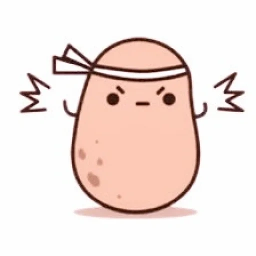 potatoes, kawai potato, sweet potatoes, potato drawing, kawaii potatoes