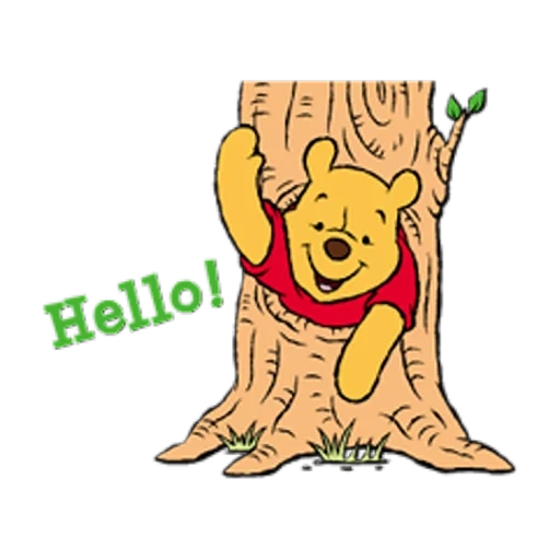 winnie si beruang, winnie si beruang, winnie bulu watsap, selamat siang bahasa inggris, lucu vatspap iphone ios 9 dog piglet