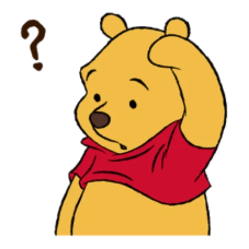 pooh, винни пух, винни-пух, винни пух персонажи, задумчивый винни пух