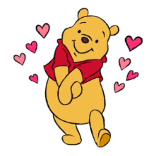 winnie puuh, winnie puuh, winnie pooh honig, winnie der flusen ist auf der seite, bär winnie potha disney