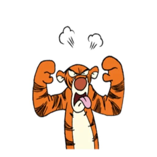 line, tigger, tiger dancing, transparent background tigger, tigger winter bear