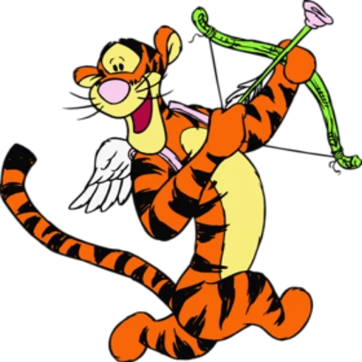 tiger tigger, the dancing tiger, winnie the pooh tiger, tigger aufkleber, tigger winter bär