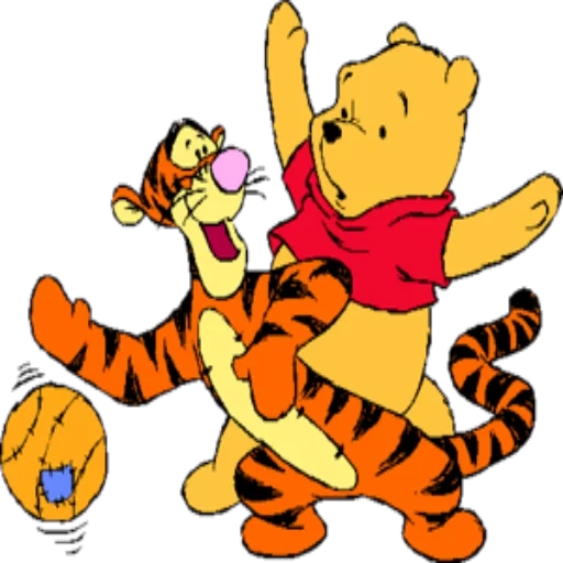 winnie l'ourson, winnie le fluff est tiger, winnie le fluff est tiger, tiger winnie pooh disney, winnie pooh heroes disney tigerul