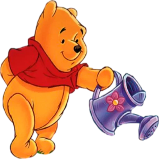 winnie l'ourson, heroes winnie pooh, disney winnie pukh, winnie le peluche de l'arrosage peut, winnie the fluff est ses amis