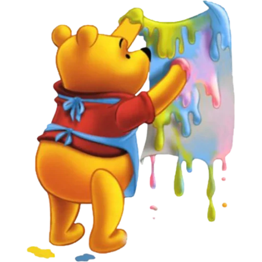 pooh pooh, winnie the pooh, disney winnie pukh, cheerful winnie pooh, winnie pukh disney