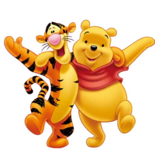 winnie l'ourson, heroes winnie pooh, winnie le fluff est tiger, disney winnie pukh, personnages winnie pooh