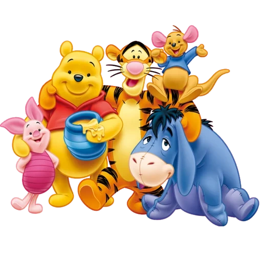 winnie the pooh, herói winnie the pooh, o ursinho da disney winnie, personagem winnie the pooh, o urso pooh é amigo dele