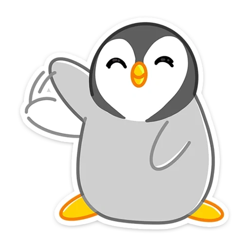 pingüino sonriente, patrón de pingüino, dibujo de pingüino, pequeño pingüino, dibujos animados de pingüinos