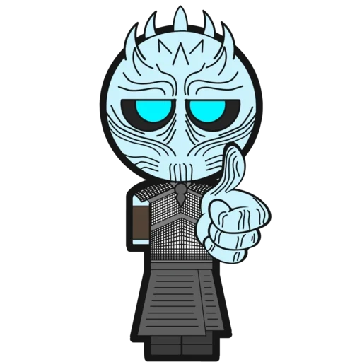 funko, night king funko, rei da noite de chibi, rei da noite popular de fangke, rei da noite popular do cartão