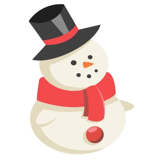 snowmen, the face of the snowman, snowman vector, snowman icon, snowman by a scarf