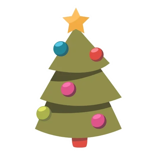 ёлка, елка детей, елки вектор, елка векторная, christmas tree
