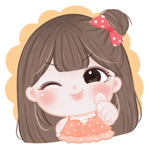 chibi lucu, anime lucu, anime girl, anime girl carla, gadis kartun yang lucu