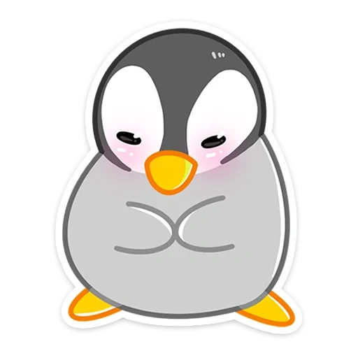 manchot, amis d'hiver, sourire pingouin, dessin de pingouin, pingouin de dessins animés