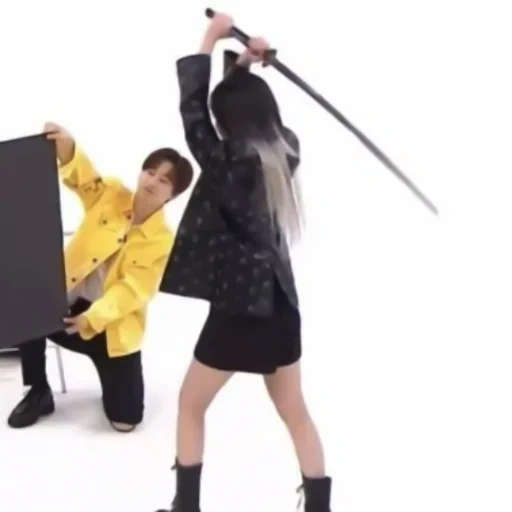 katana da samurai, katana, la fanciulla samurai, riferimento samurai ragazza, i giapponesi assassina la ragazza con la spada