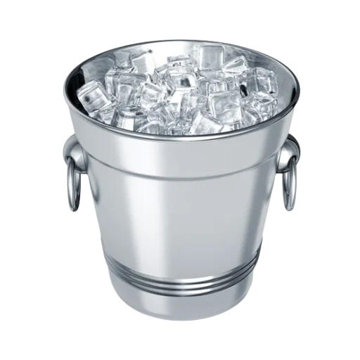 backet de gelo, um balde de gelo, bucket ice bucket, bucket champagne, desafio do balde de gelo