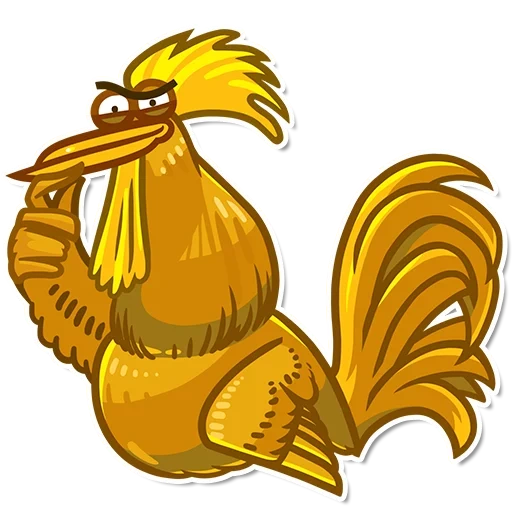 witch, golden cockerel, golden rooster, golden rooster is alive and kicking, cock transparent background