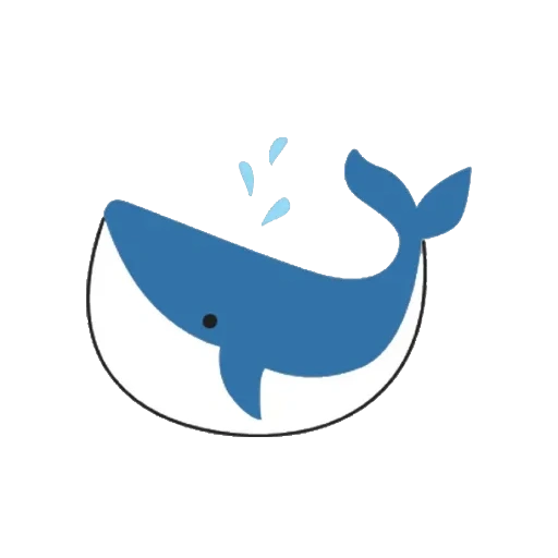 киты, whale, киты синие, логотип дельфин, синий кит силуэт
