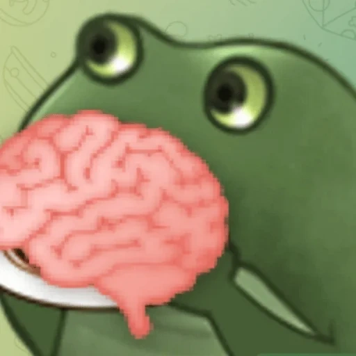 мозг, game, worry, лягуш, case animatronics