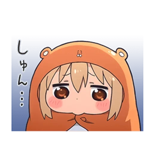 pílula de wuwu, umaru chan, daimu chibi, daimu anime chibi