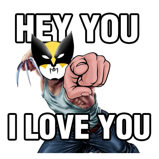 animation, cartoon character, wolverine badge, wolverine superhero, the immortal wolverine