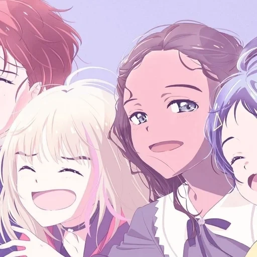 anime, anime ideen, anime manga, anime freundinnen, anime beste freunde