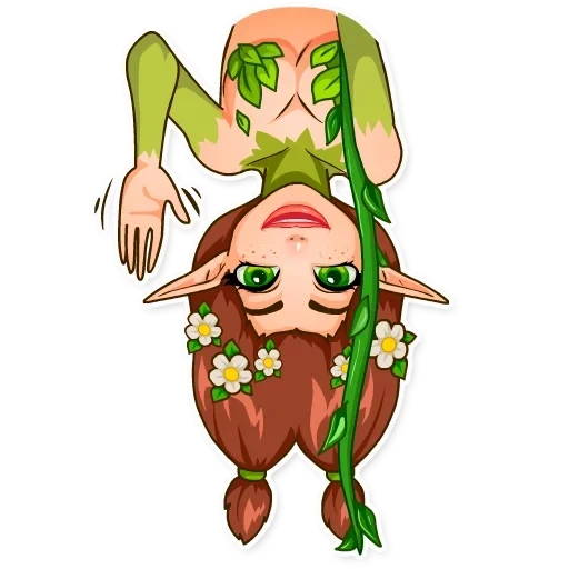 elf, wood elves, forest nymph, forest nymph a