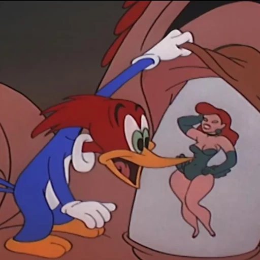 woody woodpecker, héros boisés de bois, woody woodpecker 1947, woody woodpecker 1982, personnages woodwood woody