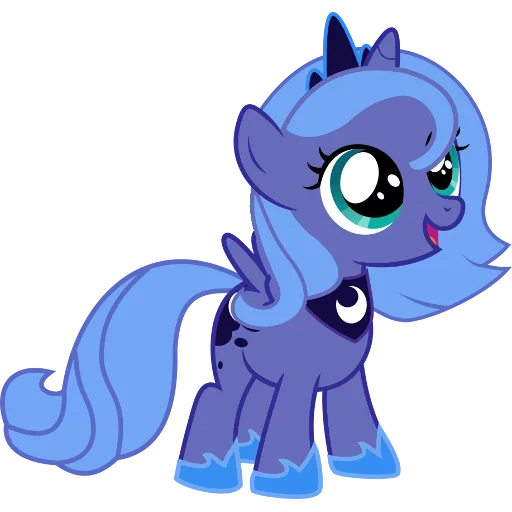 mlp luna est petite, petit poney de lune, princesse luna pony, la princesse luna est petite, princesse mlp luna small
