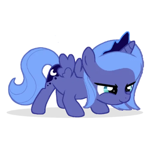 princesse moon, mlp luna est petite, pony princesse luna, la princesse luna est petite, princesse mlp luna small