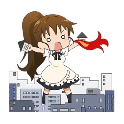 anime, keion chibi, filles anime, surprise anime, personnages d'anime