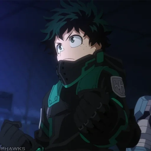 izuku, midoria, midoria izuku, midoria saison 3, le visage de midori izuku