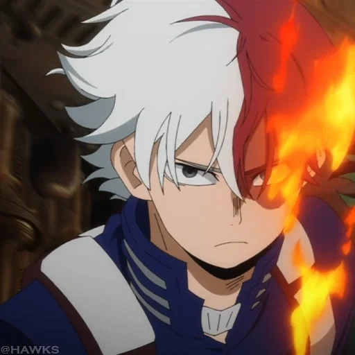 animation, todoroki, todoroki, shoto todoroki, cartoon character